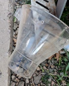 Hopper transparent for feeder  NSF-27N